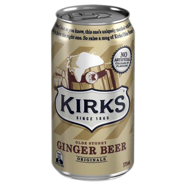 Kirks Olde Stoney Ginger Beer 375mL