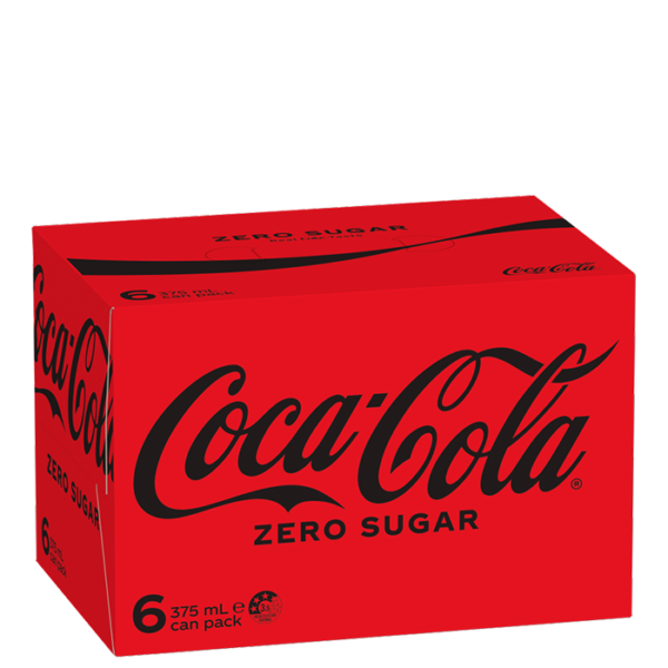 Coca-Cola Zero Sugar 6 X 375ml